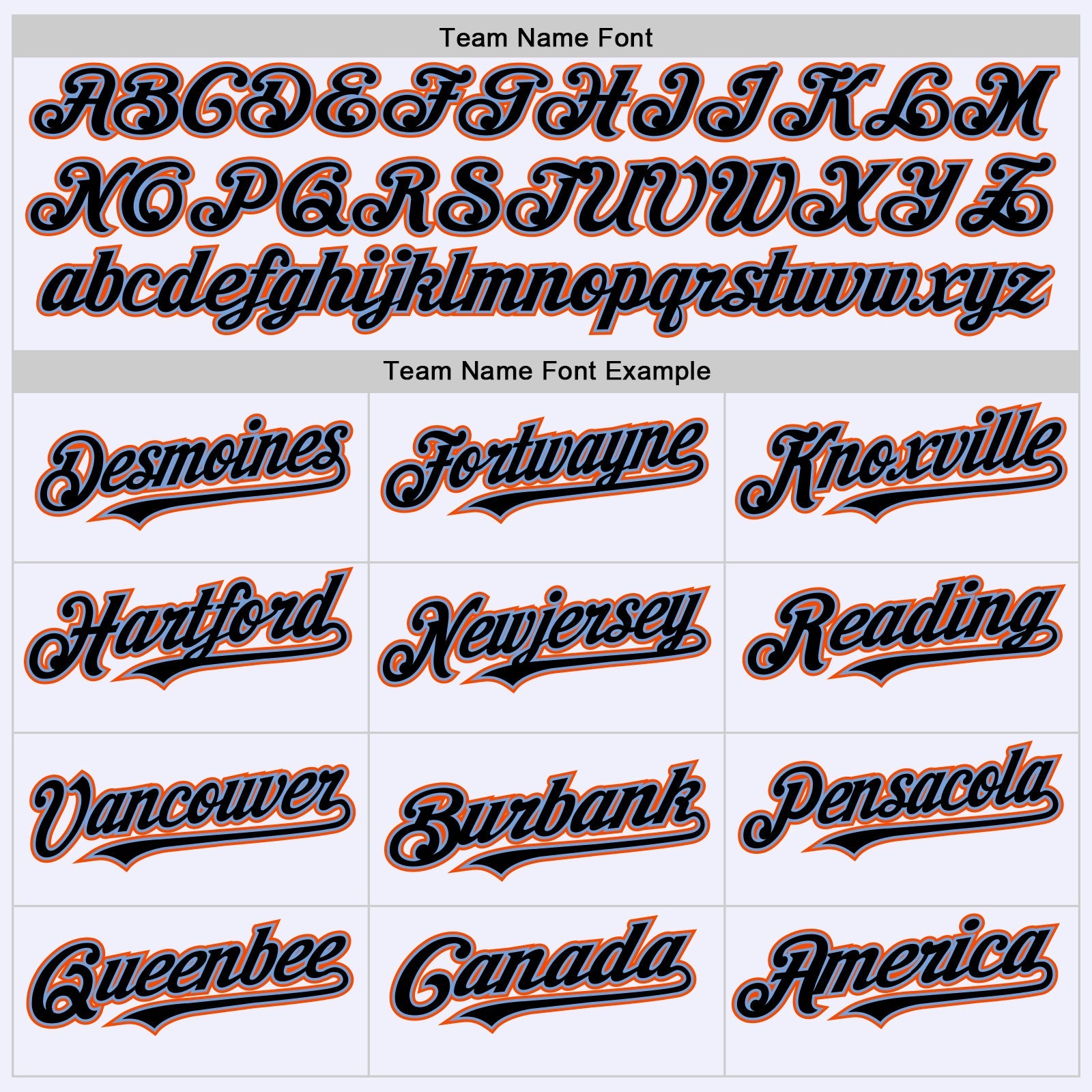 Custom White Black Powder Blue-Orange Mesh Authentic Throwback Baseball Jersey - Sky-Custom