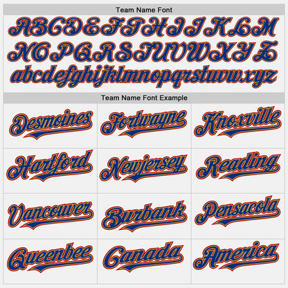 Custom White Royal Old Gold-Red Authentic Baseball Jersey - Sky-Custom