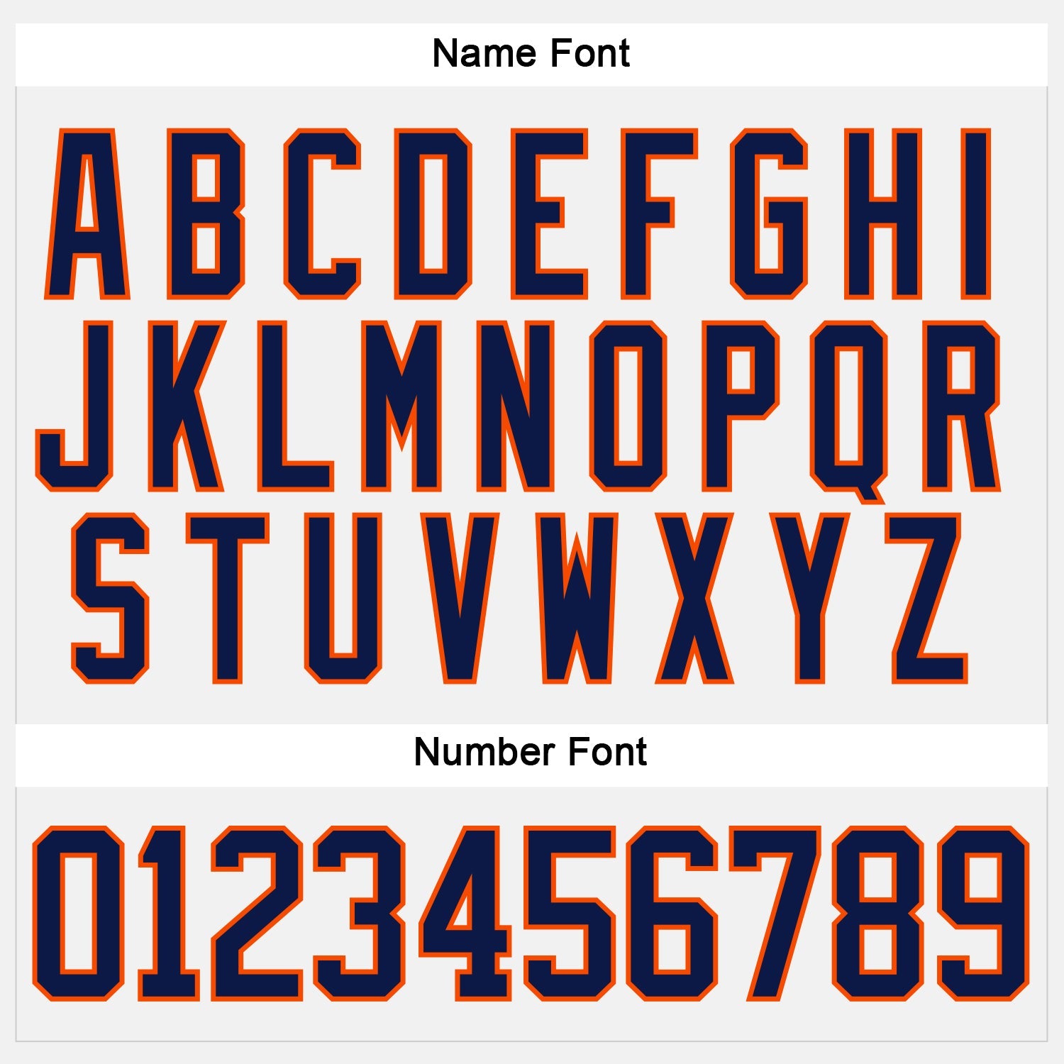 Custom White Navy-Orange Hockey Lace Neck Jersey - Sky-Custom