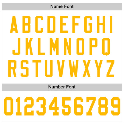 Custom White Gold-Light Blue Mesh Authentic Throwback Football Jersey - Sky-Custom