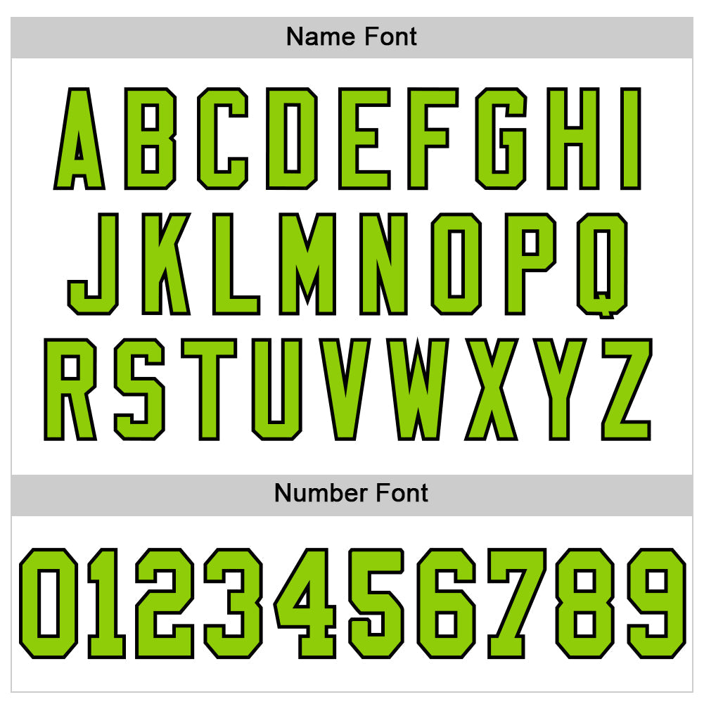 Custom White Neon Green-Black Mesh Authentic Throwback Football Jersey - Sky-Custom