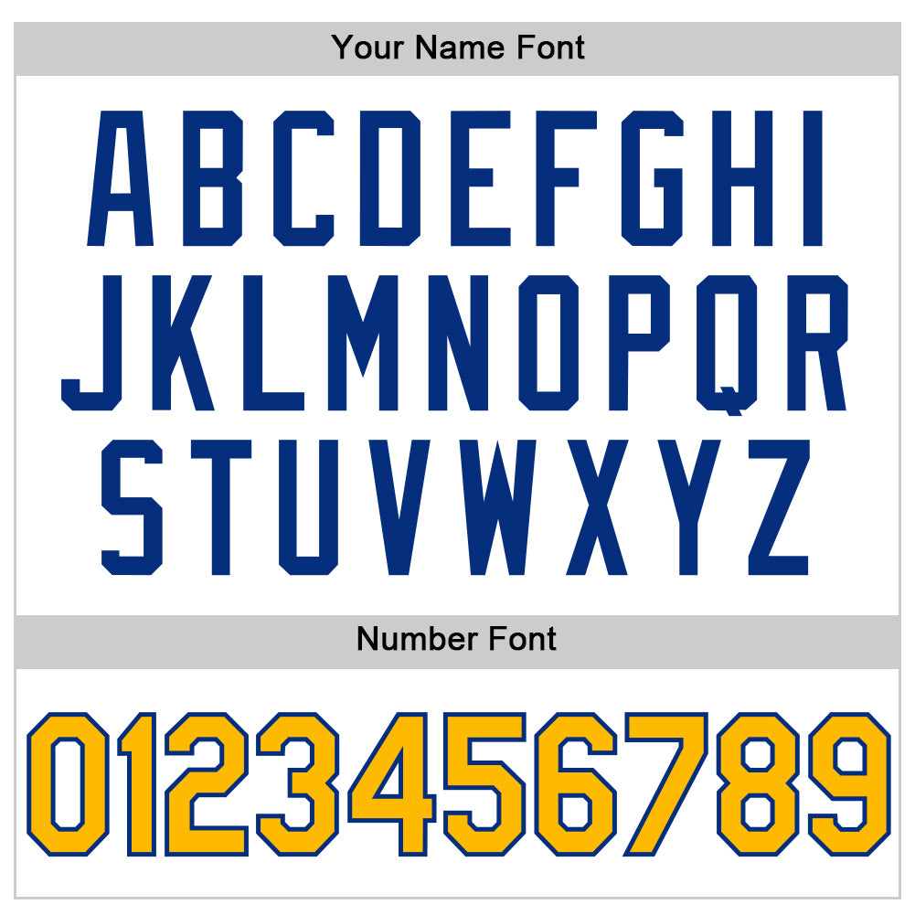 Custom White Gold-Royal Authentic Throwback Baseball Jersey - Sky-Custom