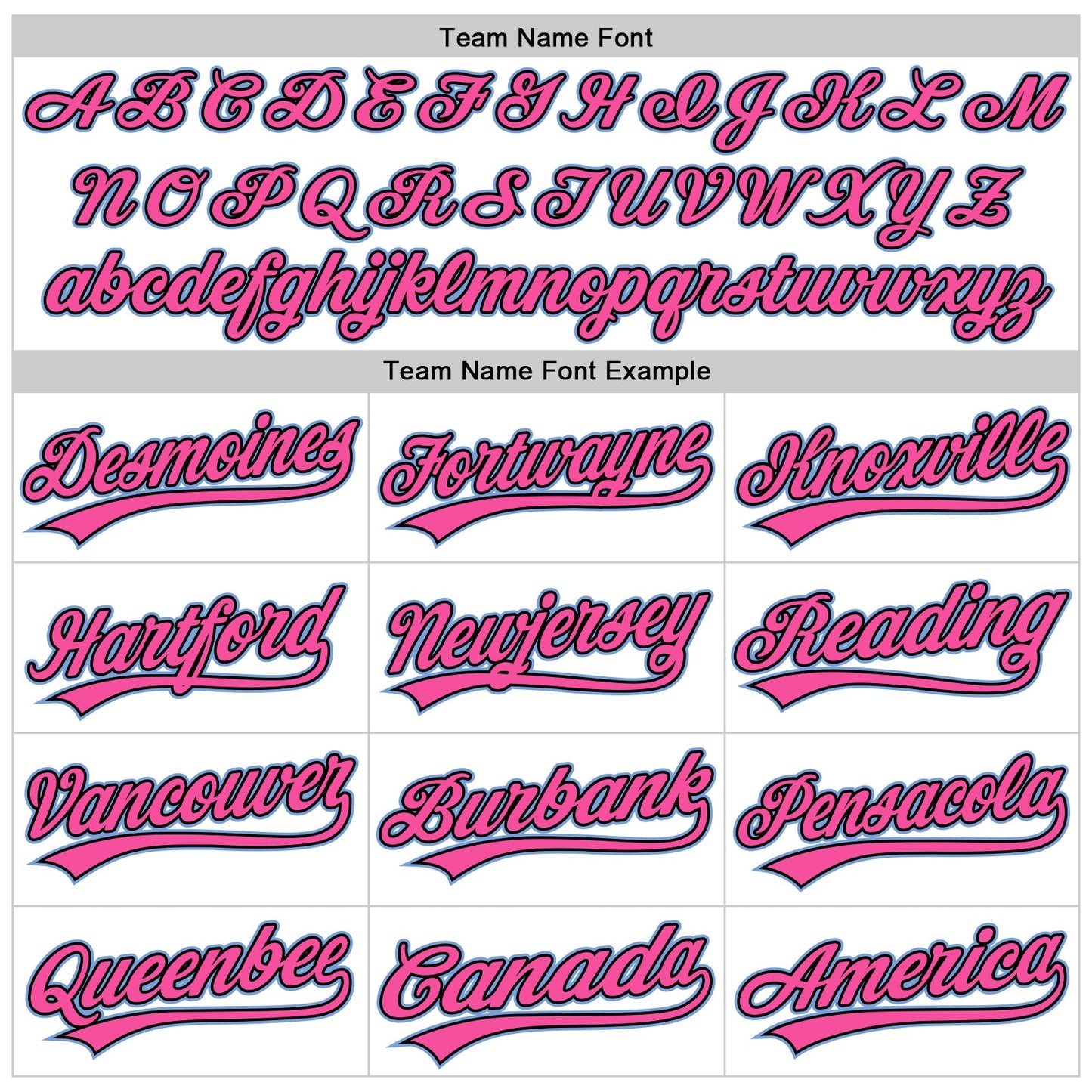 Custom White Light Blue Black-Pink Authentic Throwback Baseball Jersey - Sky-Custom