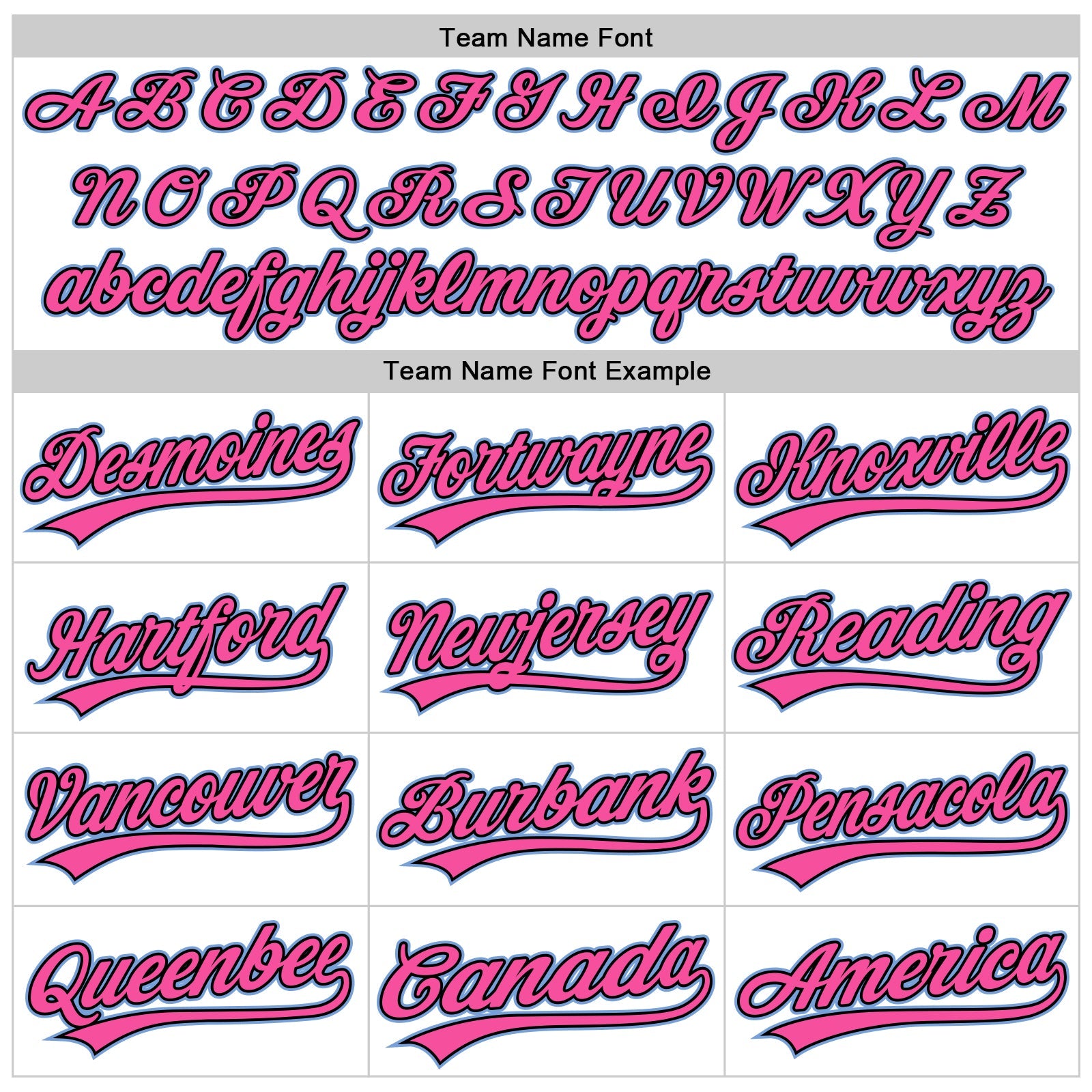 Custom White Light Blue Black-Pink Authentic Throwback Baseball Jersey - Sky-Custom