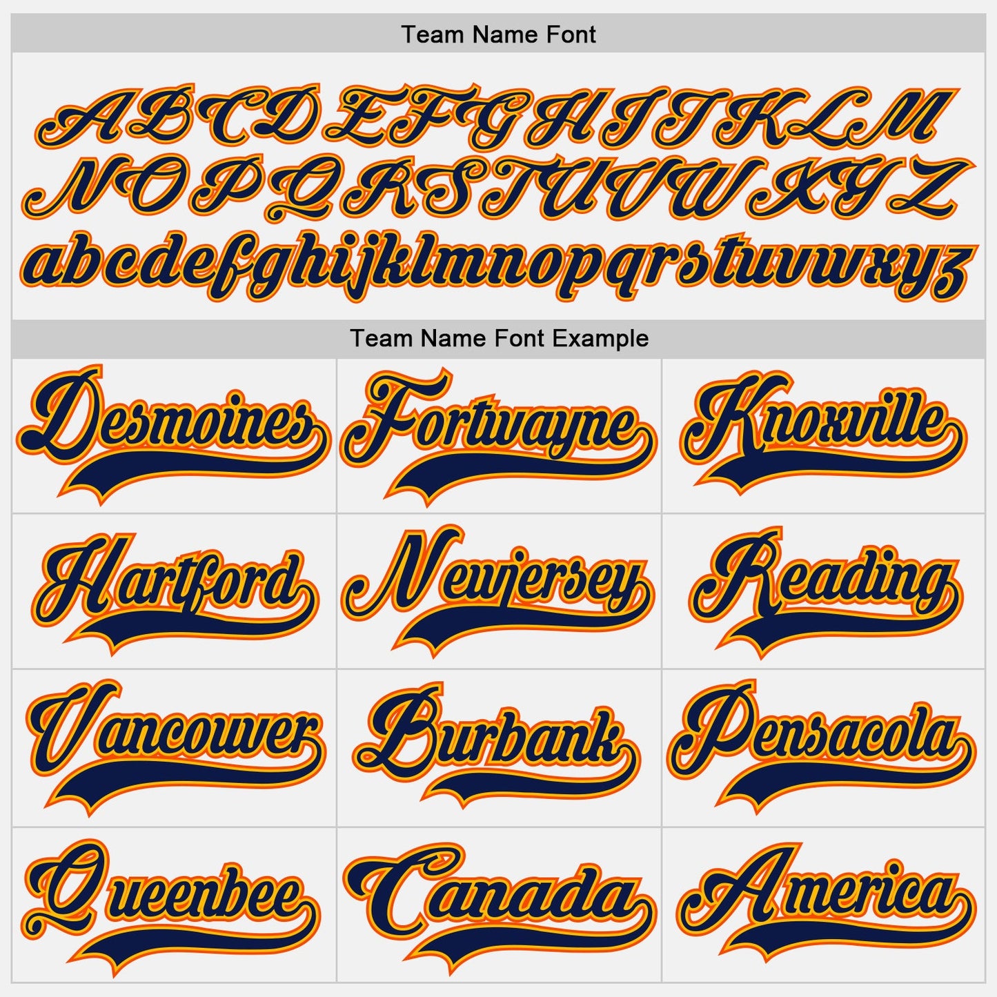Custom White Navy Gold-Orange Hockey Jersey - Sky-Custom