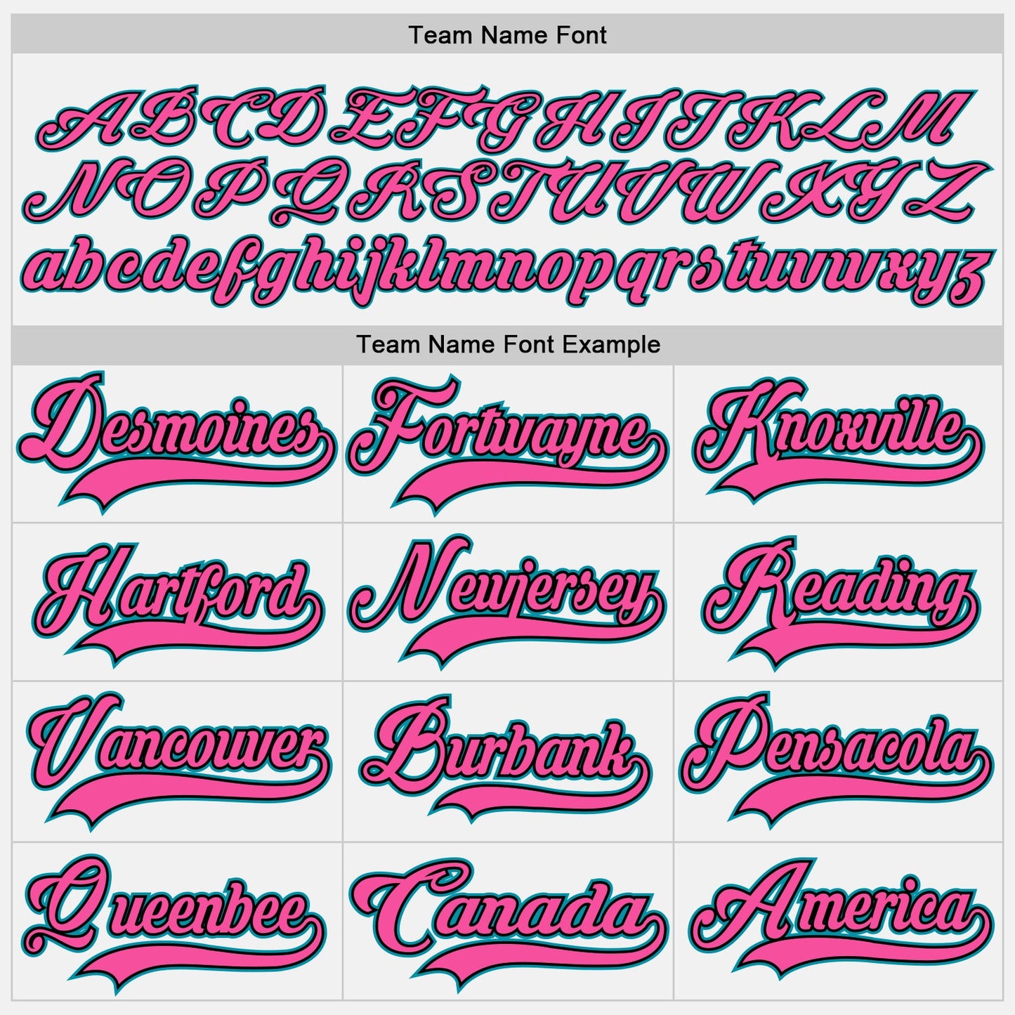 Custom White Teal Black-Pink Hockey Jersey - Sky-Custom