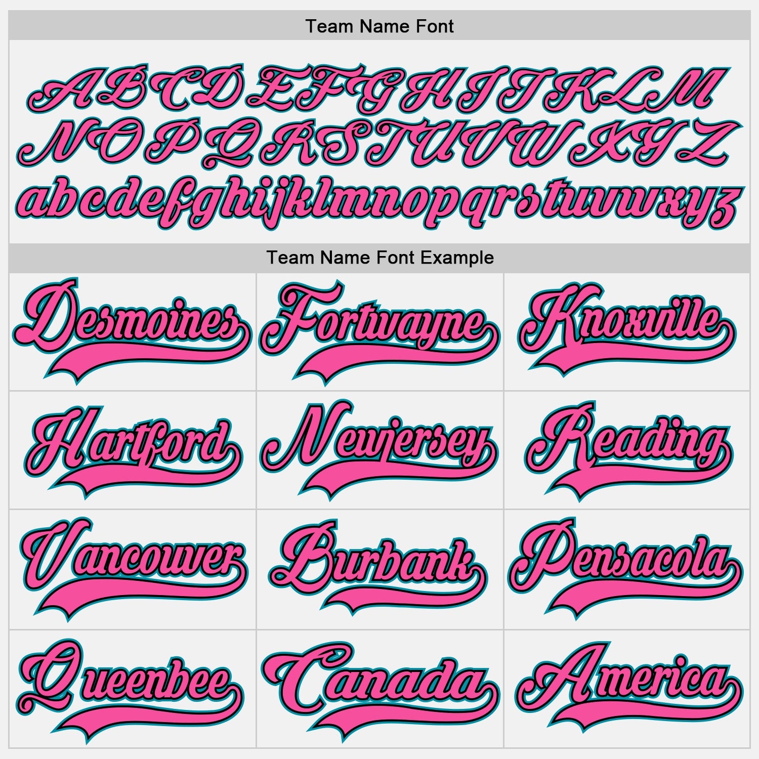 Custom White Teal Black-Pink Hockey Jersey - Sky-Custom