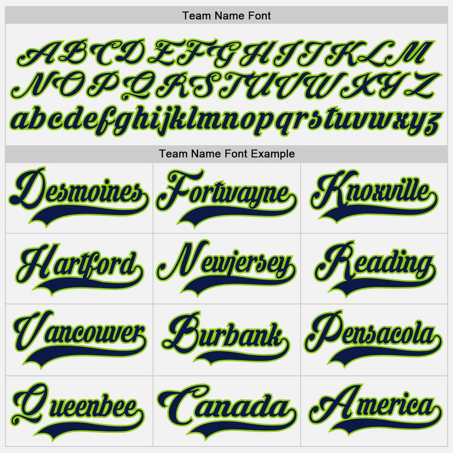 Custom White Navy-Neon Green Hockey Jersey - Sky-Custom
