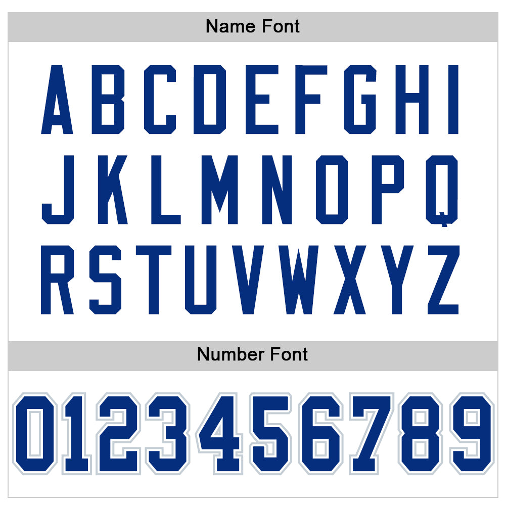 Custom White Royal-Silver Mesh Authentic Football Jersey - Sky-Custom