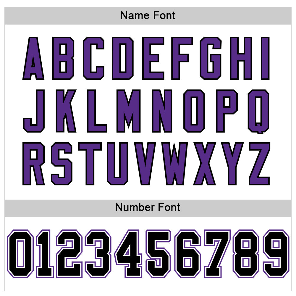 Custom White Black-Purple Mesh Authentic Football Jersey - Sky-Custom