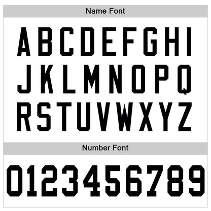 Custom White Black Mesh Authentic Football Jersey - Sky-Custom