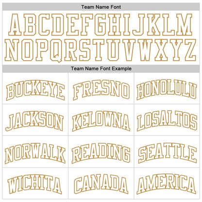 Custom White Old Gold Authentic Basketball Jersey - Sky-Custom