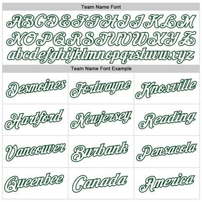 Custom White Green Authentic Throwback Basketball Jersey - Sky-Custom