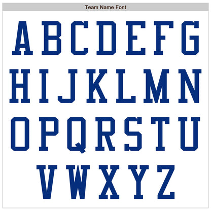 Custom White Royal Authentic Baseball Jersey - Sky-Custom