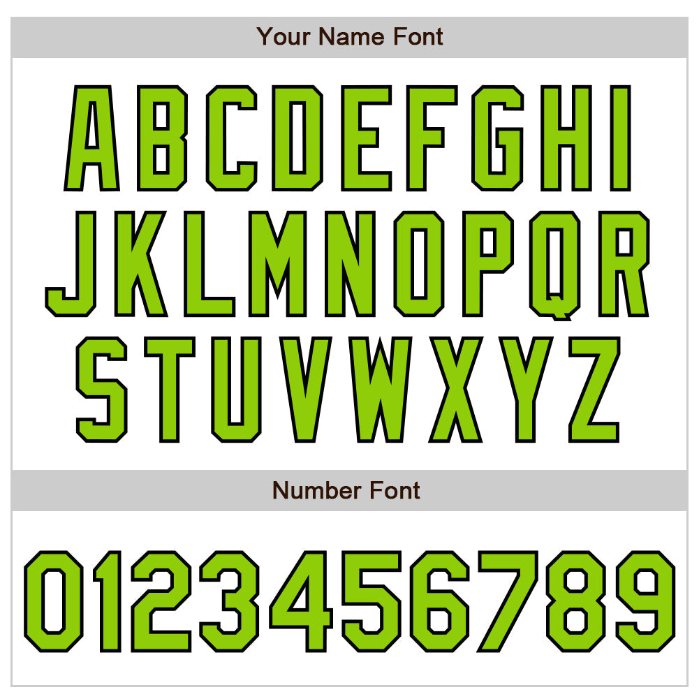 Custom White Neon Green-Black Authentic Baseball Jersey - Sky-Custom