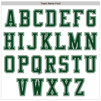 Custom White Green Authentic Baseball Jersey - Sky-Custom