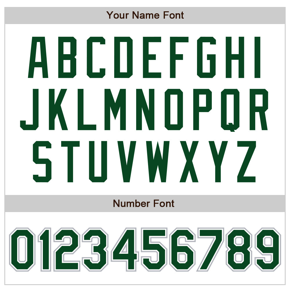Custom White Green-Gray Authentic Baseball Jersey - Sky-Custom