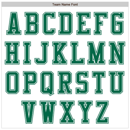 Custom White Kelly Green Authentic Baseball Jersey - Sky-Custom