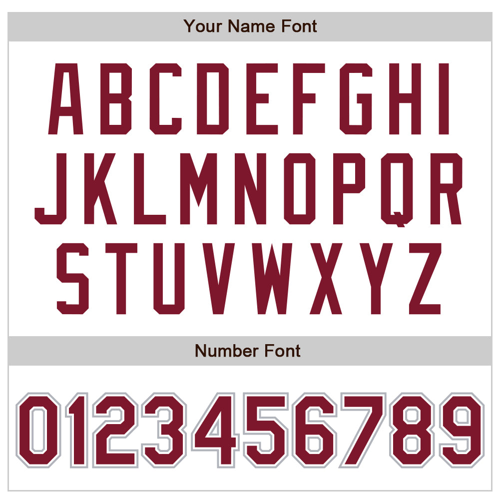 Custom White Crimson-Gray Authentic Baseball Jersey - Sky-Custom