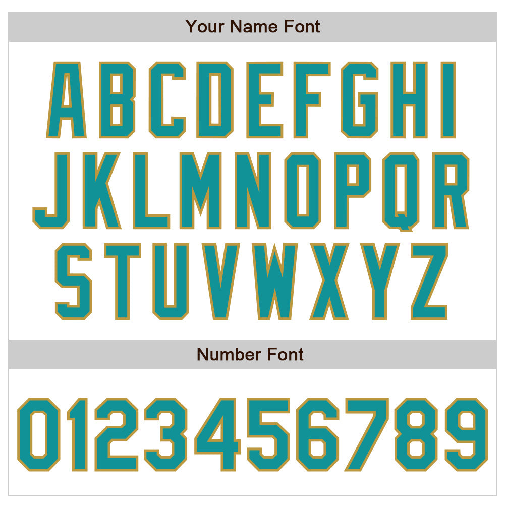 Custom White Teal-Old Gold Authentic Baseball Jersey - Sky-Custom
