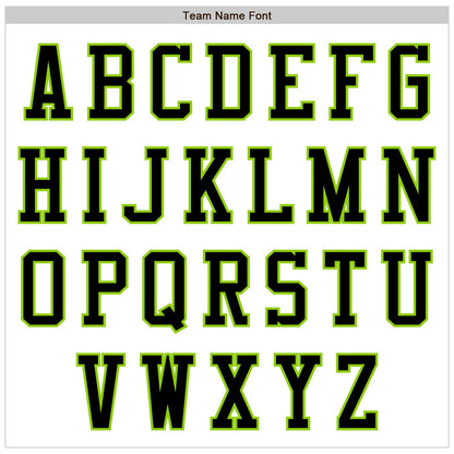 Custom White Black-Neon Green Authentic Baseball Jersey - Sky-Custom