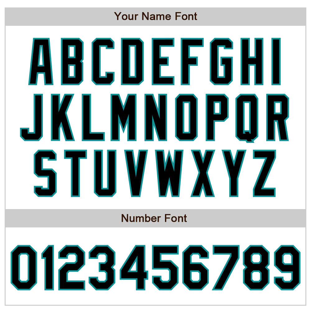 Custom White Black-Teal Authentic Baseball Jersey - Sky-Custom