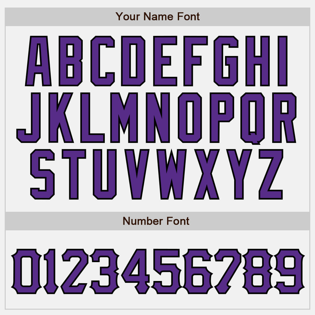Custom White Purple-Black Authentic Baseball Jersey - Sky-Custom