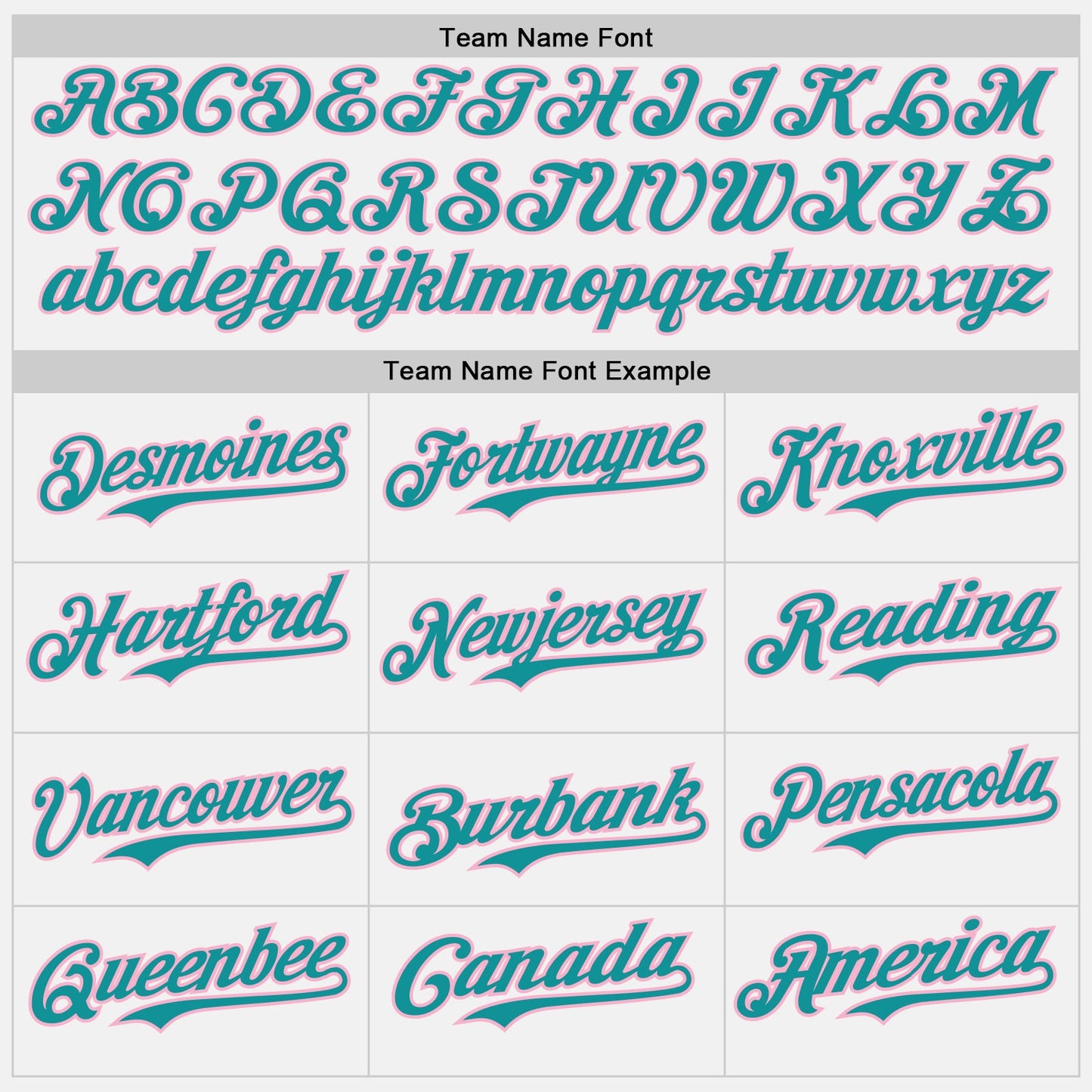 Custom White Teal Pinstripe Light Pink Authentic Baseball Jersey - Sky-Custom