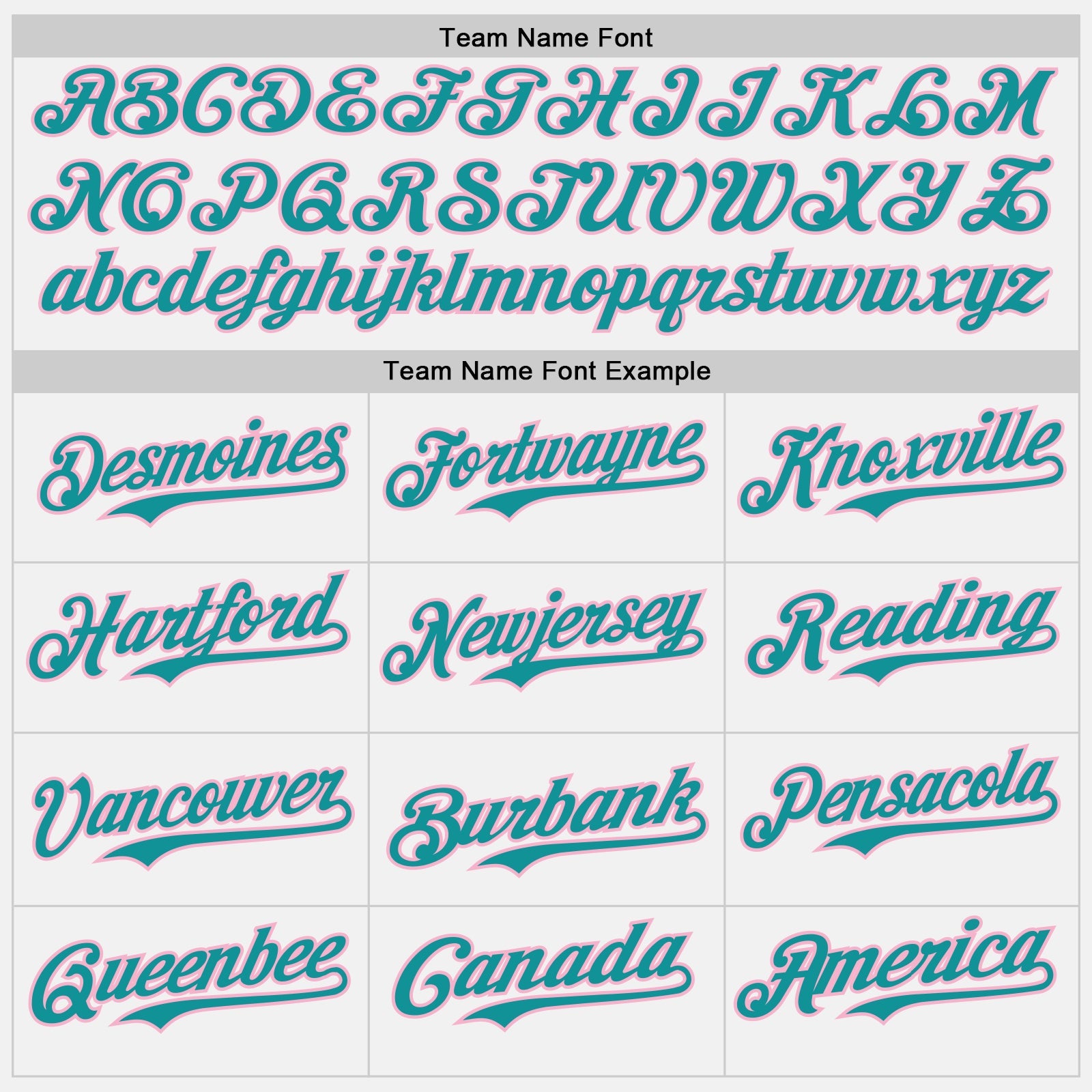 Custom White Teal Pinstripe Light Pink Authentic Baseball Jersey - Sky-Custom