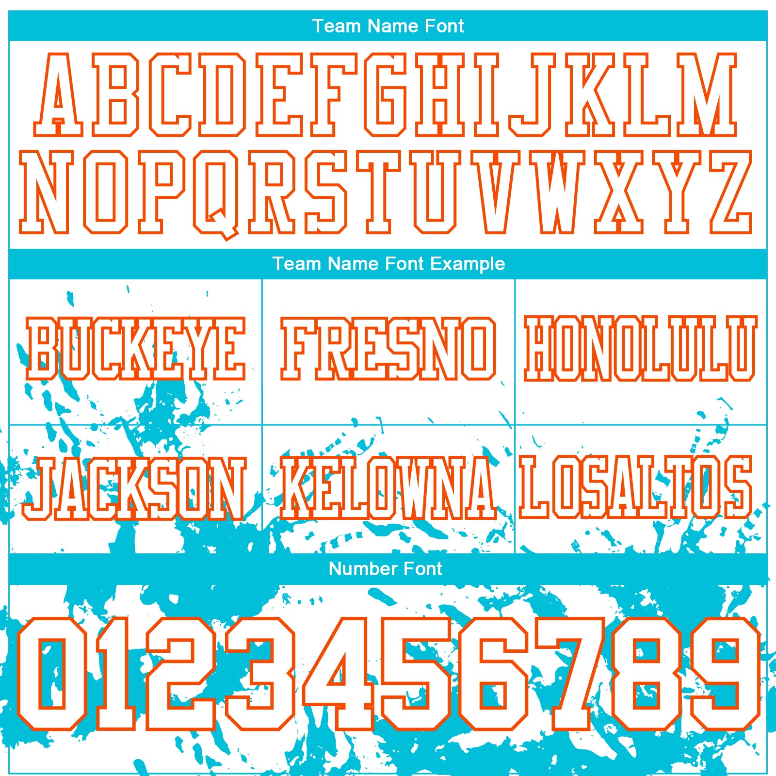 Custom White Lakes Blue-Orange Splash Mesh Authentic Football Jersey - Sky-Custom