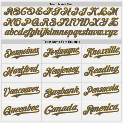 Custom White Steel Gray-Old Gold Authentic Baseball Jersey - Sky-Custom