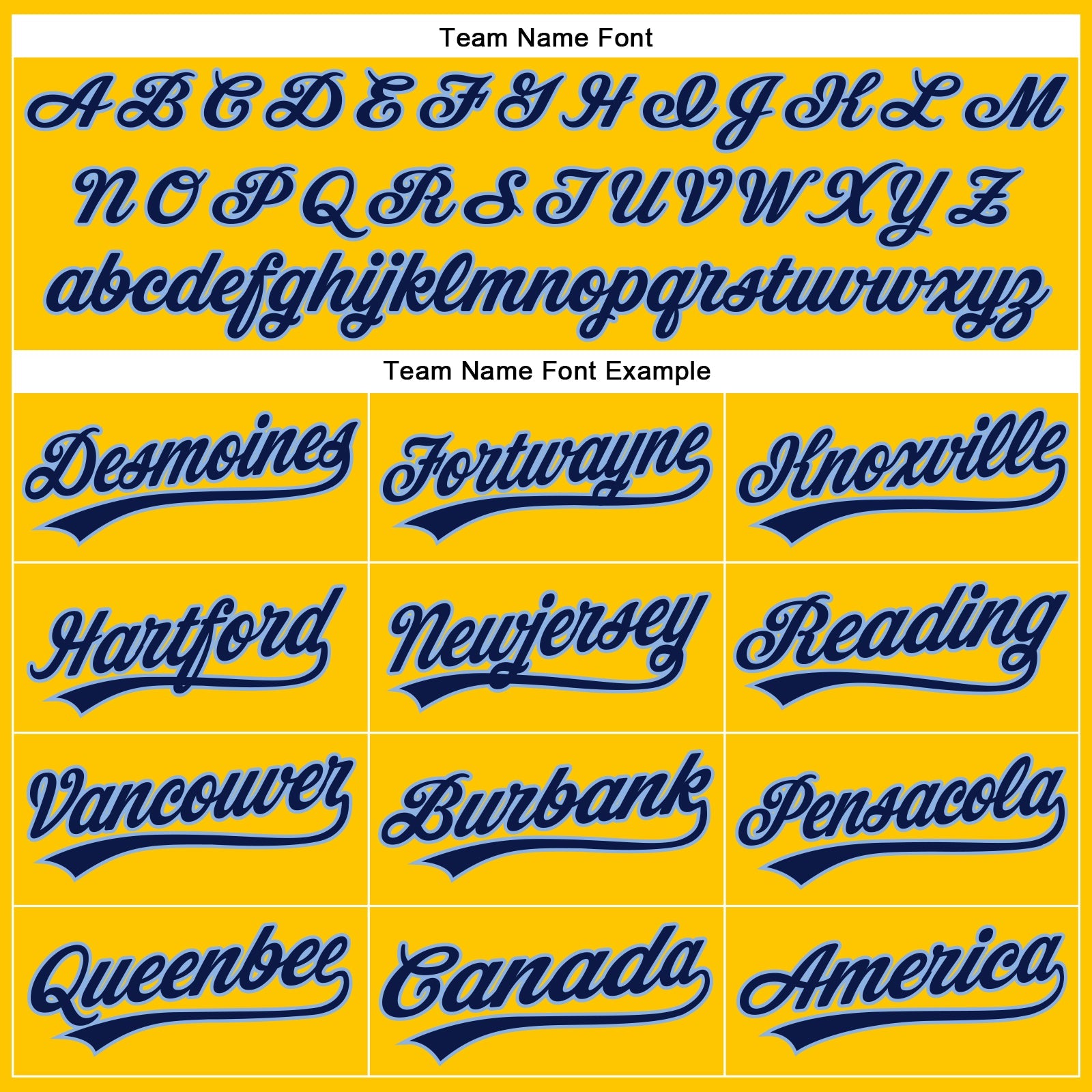 Custom Yellow Navy-Light Blue Authentic Baseball Jersey - Sky-Custom