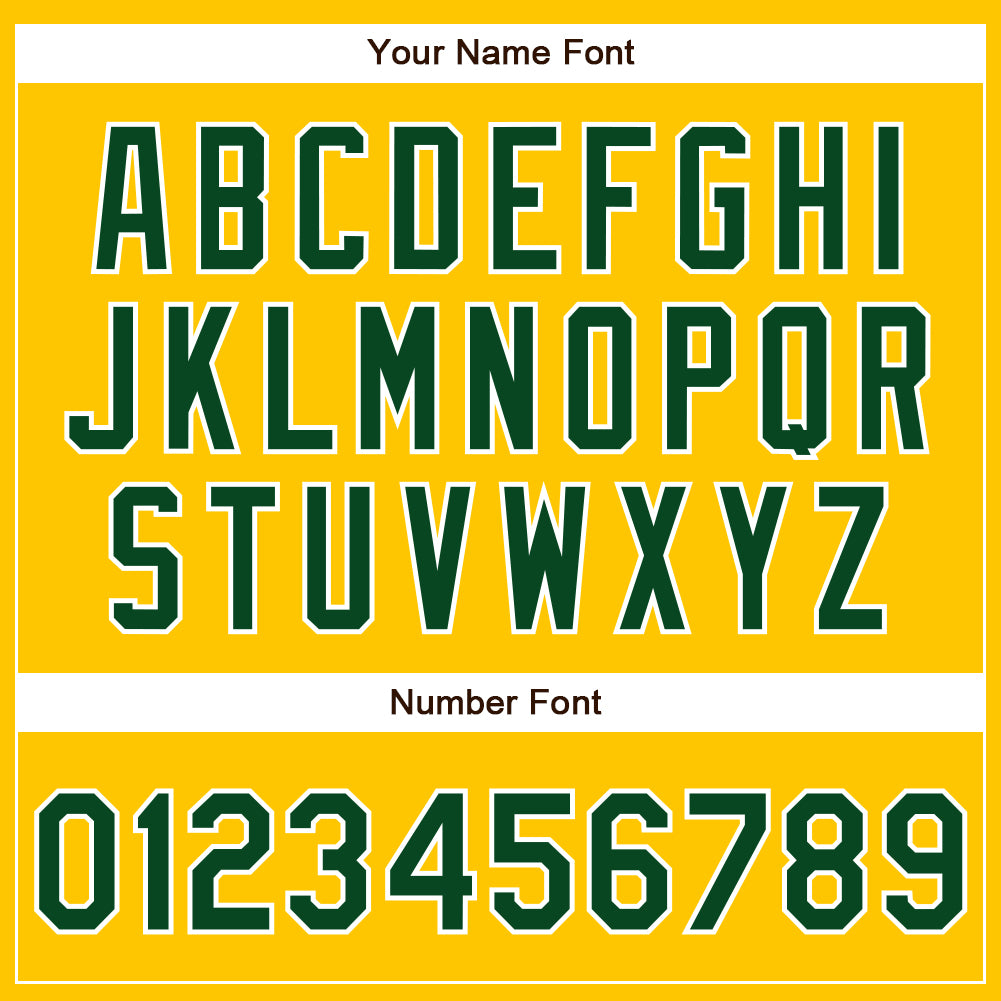 Custom Yellow Green-White Authentic Baseball Jersey - Sky-Custom