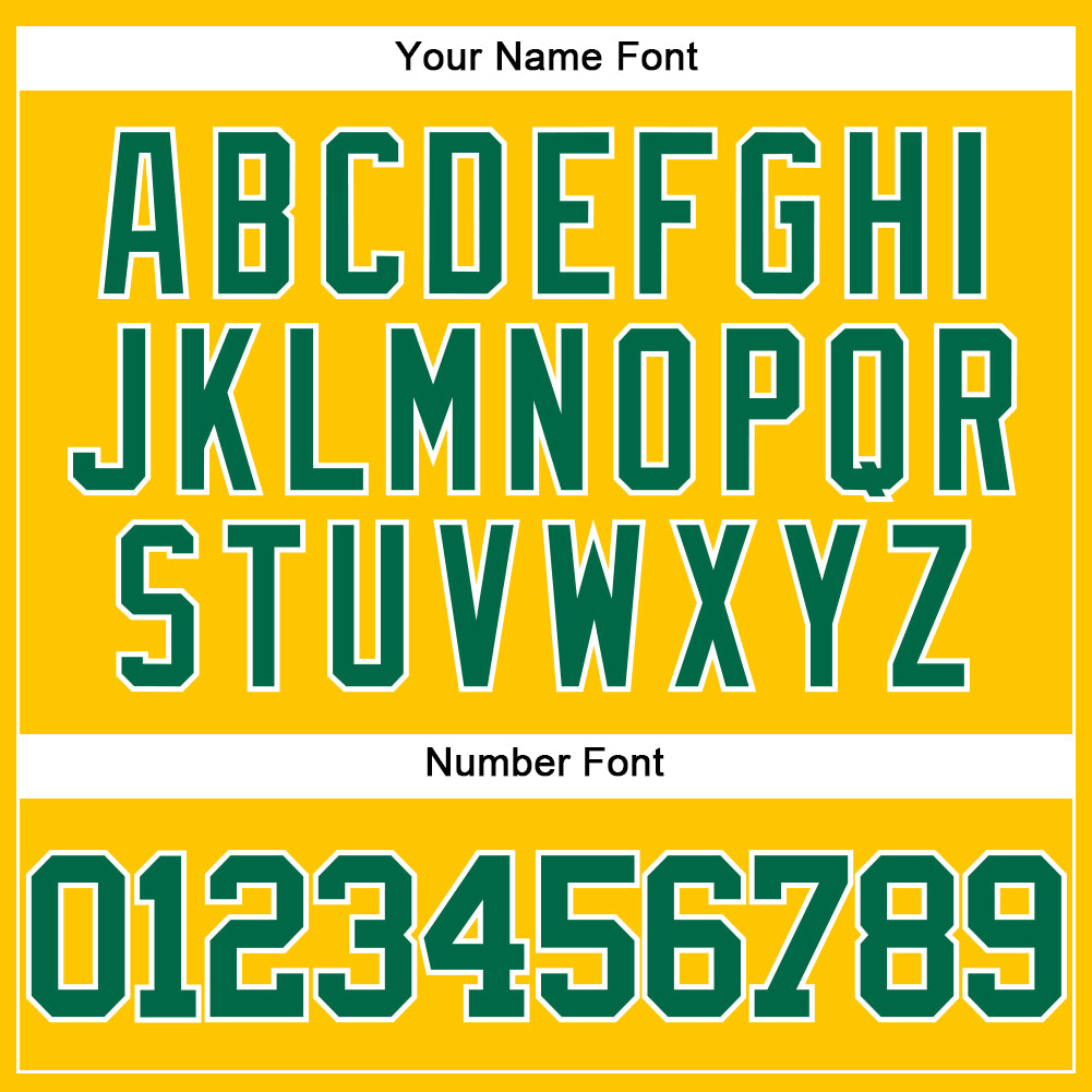 Custom Yellow Kelly Green-White Authentic Baseball Jersey - Sky-Custom