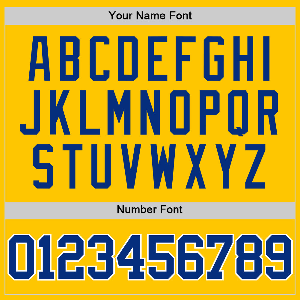 Custom Yellow Royal-White Authentic Basketball Jersey - Sky-Custom