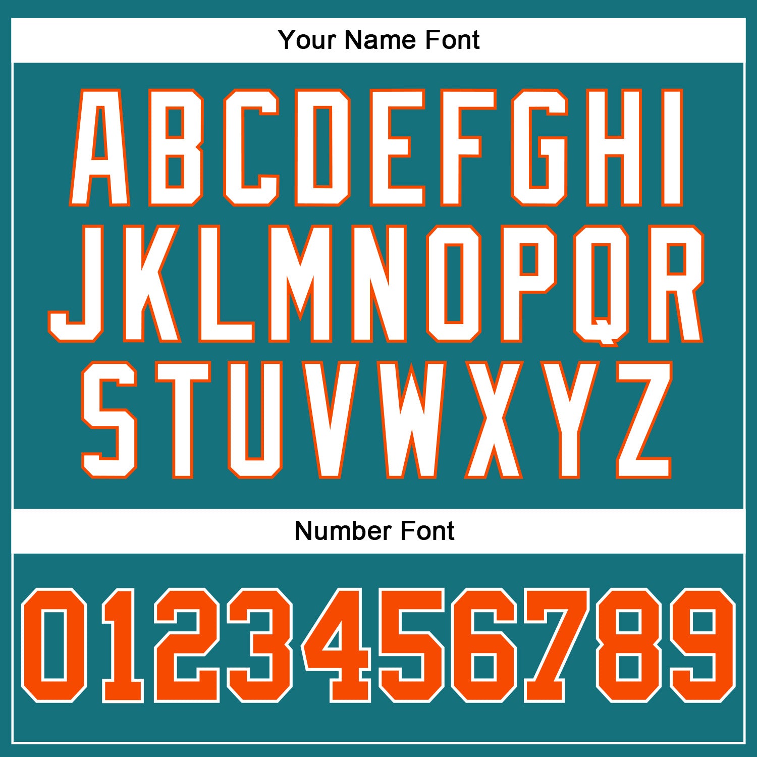 Custom Teal White Pinstripe Orange-White Authentic Baseball Jersey - Sky-Custom