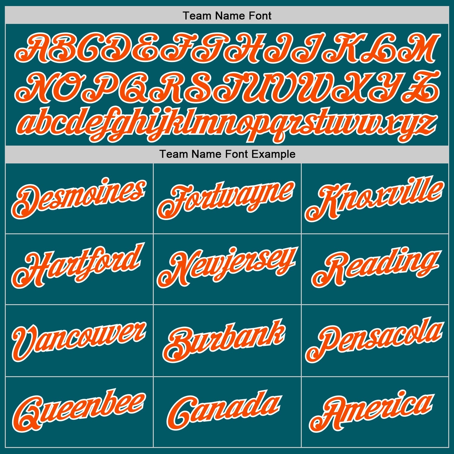 Custom Teal Orange-White Authentic Baseball Jersey - Sky-Custom