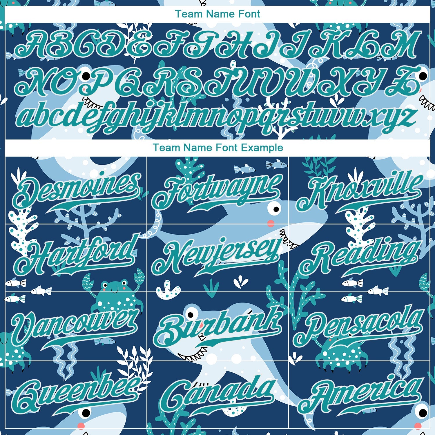 Custom Aqua Aqua-White 3D Pattern Design Sharks Authentic Baseball Jersey - Sky-Custom