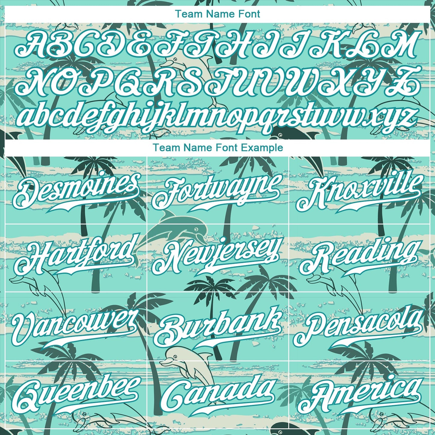 Custom Teal White-Aqua 3D Pattern Design Hawaii Palm Trees Authentic Baseball Jersey - Sky-Custom