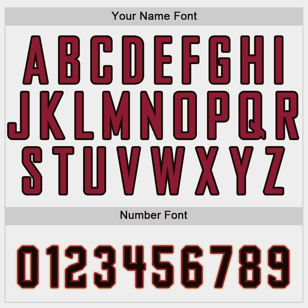 Custom White Black-Crimson Baseball Jersey - Sky-Custom