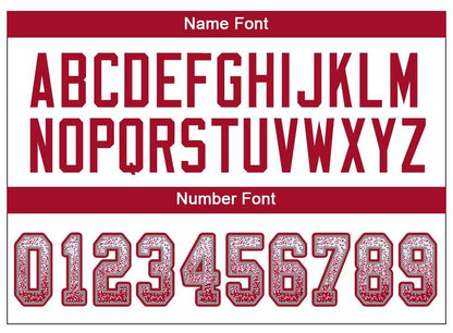 Custom White Red-Gray Mesh Drift Fashion Football Jersey - Sky-Custom
