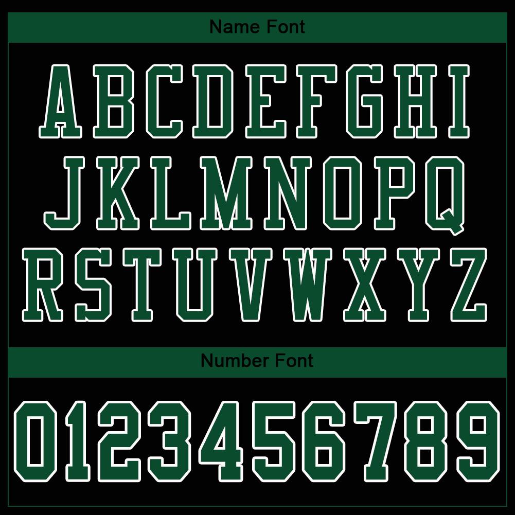 Custom Black Grass Green-White Mesh Authentic Football Jersey - Sky-Custom