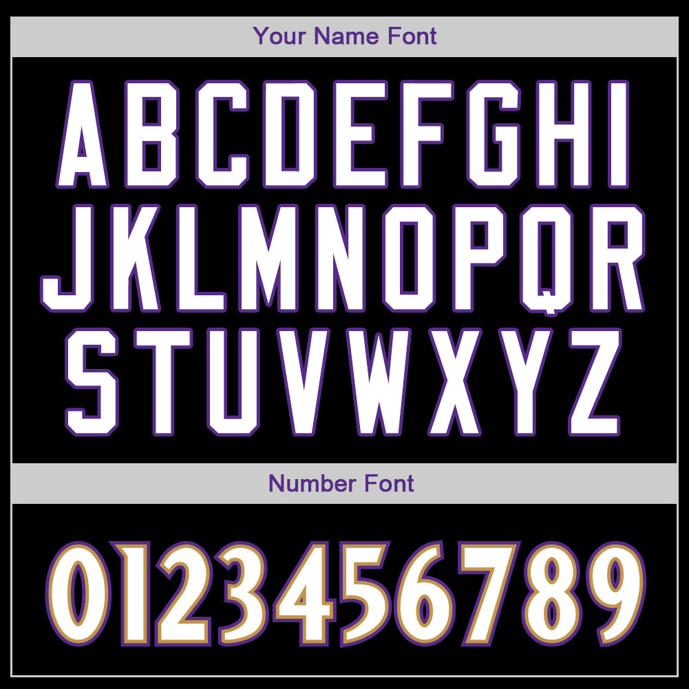 Custom Black White-Purple Authentic Baseball Jersey - Sky-Custom