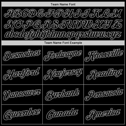 Custom Black Black-Gray Authentic Throwback Basketball Jersey - Sky-Custom