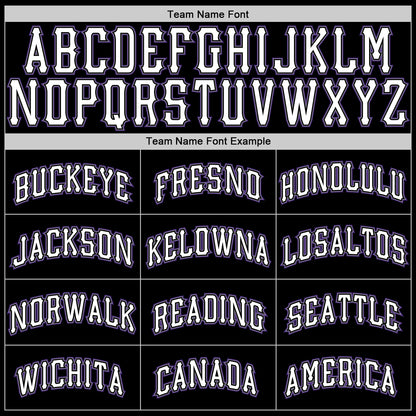 Custom Black White-Royal Authentic Throwback Basketball Jersey - Sky-Custom
