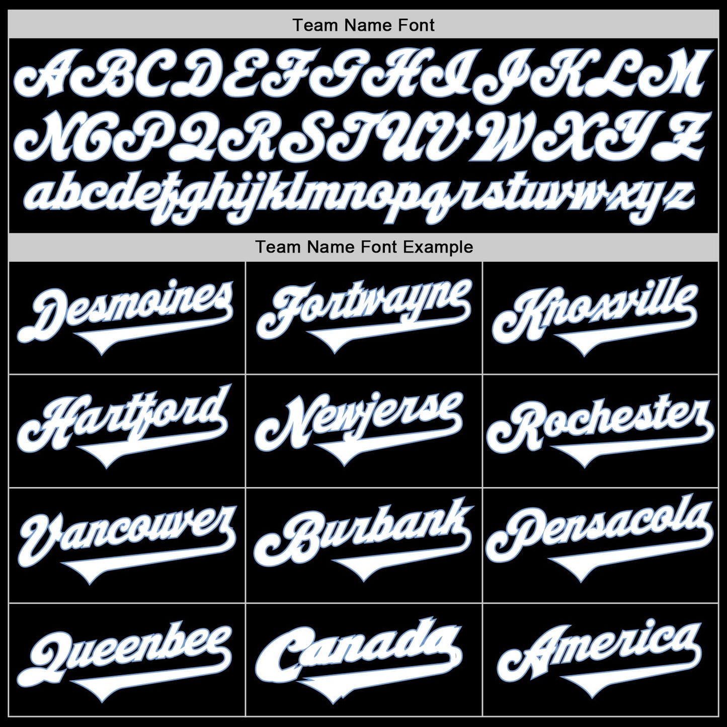 Custom Black White-Light Blue Authentic Baseball Jersey - Sky-Custom