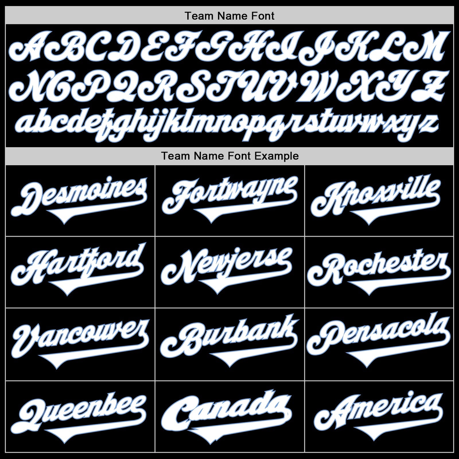 Custom Black White-Light Blue Authentic Baseball Jersey - Sky-Custom