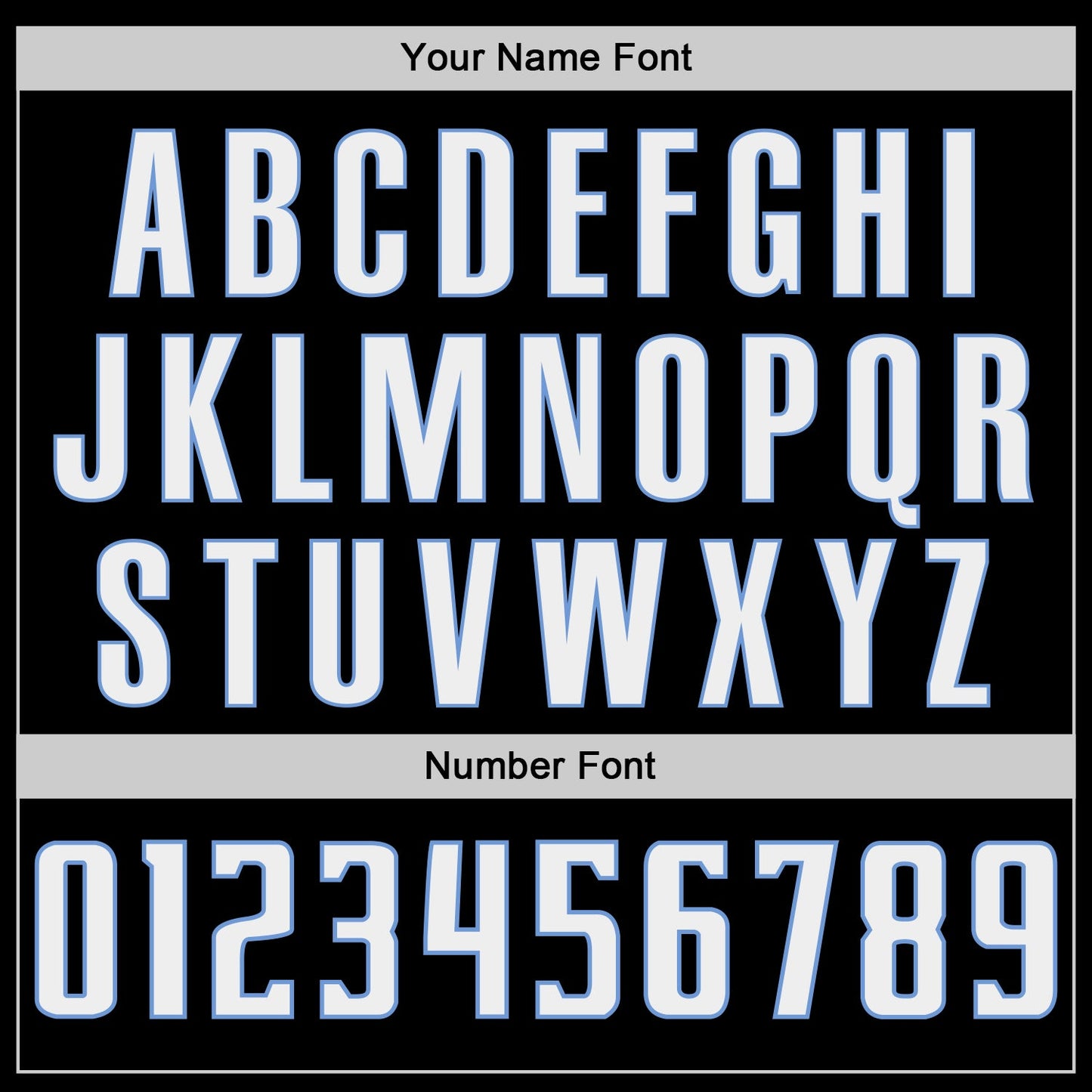 Custom Black White-Light Blue Authentic Baseball Jersey - Sky-Custom
