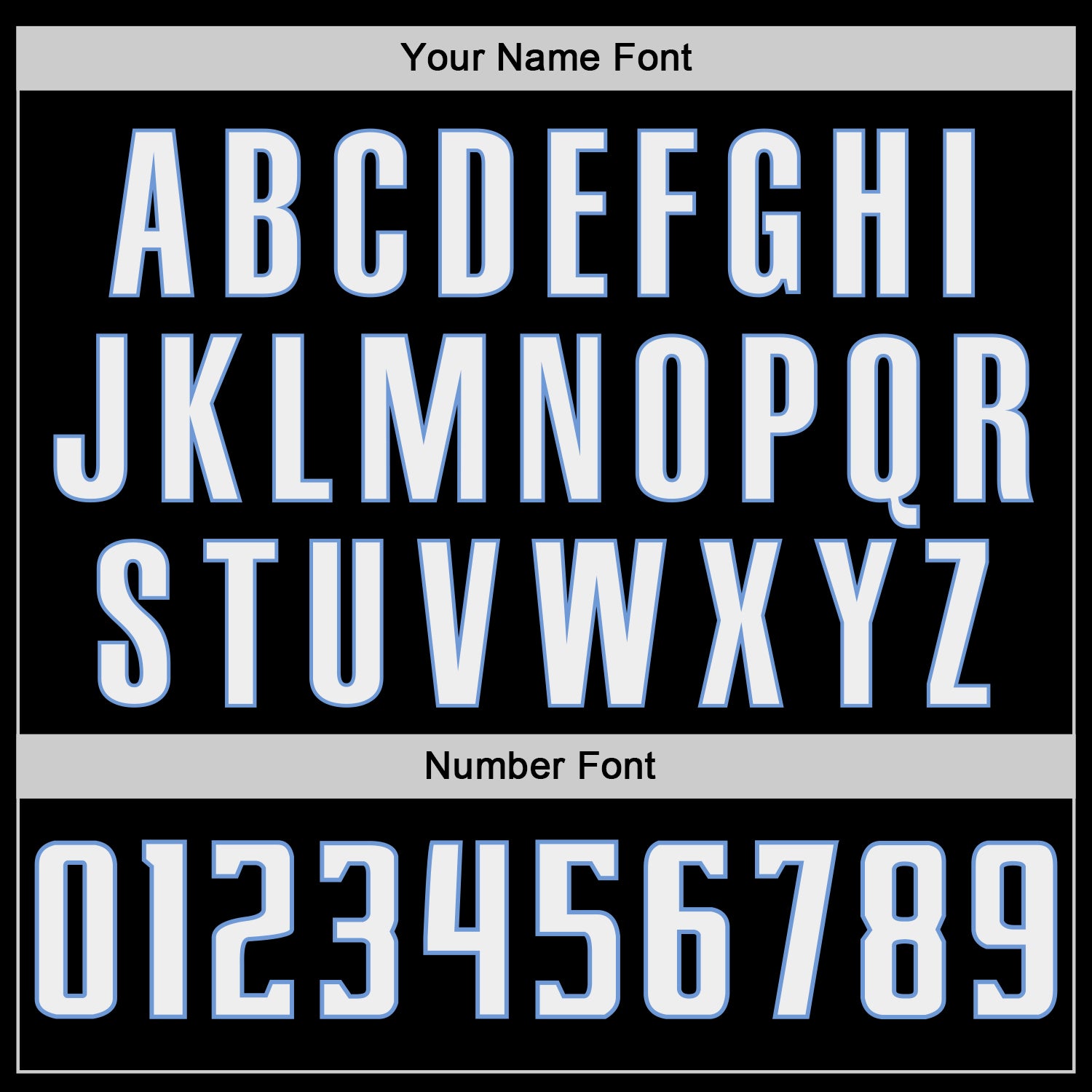 Custom Black White-Light Blue Authentic Baseball Jersey - Sky-Custom