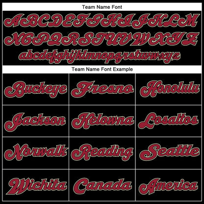 Custom Black Cardinal-Cream Mesh Authentic Throwback Football Jersey - Sky-Custom